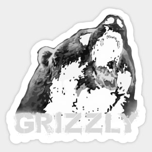 Grizzly Bear Sticker